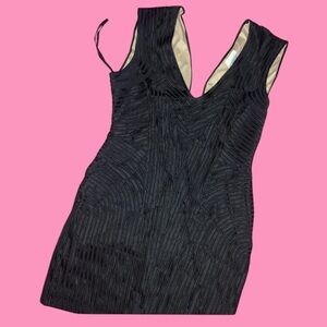 Kardashians Bebe Bodycon Black dress size L